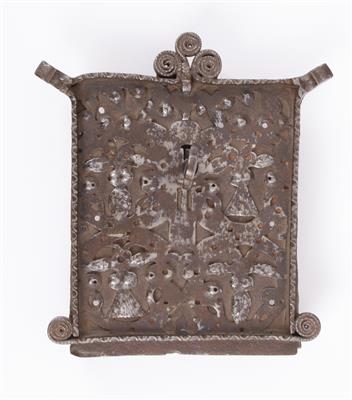 Gotisches Truhenschloss - sog. Zangenschloss, um 1500 - Spring Auction