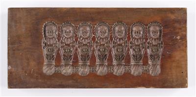 Lebzeltmodel für Lebkuchen, Marzipan oder Wachs, Alpenländisch, 19. Jahrhundert - Aukce podzim