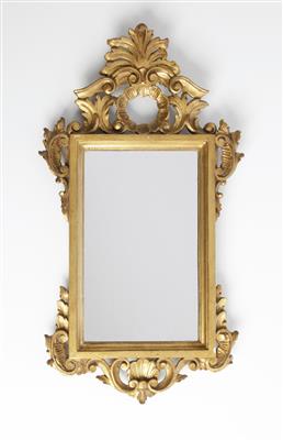 Kleiner Spiegel- oder Bilderrahmen im Barockstil, 19. Jahrhundert - Asta di primavera