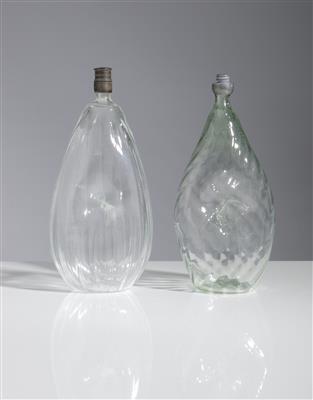 Paar Nabelflaschen, alpenländisch, wohl 18./19. Jahrhundert - Frühlingsauktion