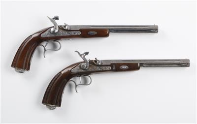 Paar Perkussionspistolen, um 1860 - Frühlingsauktion