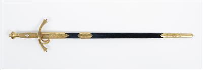 Schwert eines Mitglieds des Souveränen Malteser Ritterordens, Ende 19. Jahrhundert - Frühlingsauktion