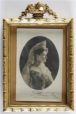 Alix von Hessen-Darmstadt, Zarin Alexandra Fjodorowna von Rußland (Darmstadt 1872-1918 Jekaterinburg) - Asta di autunno