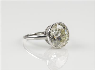 Altschliff Diamant Solitär ca. 6,40 ct - Spring Auction