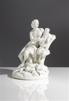 Apollo, wohl Anton Grassi (1755-1807), Kaiserliche Porzellanmanufaktur, Wien, 1797 - Jarní aukce