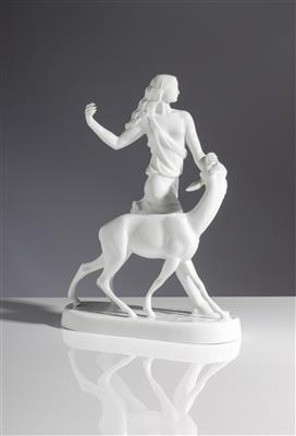 Diana, Entwurf Ferdinand Opitz (1885-1960) um 1934, Porzellanmanufaktur Augarten, Wien, 2. Hälfte 20. Jahrhundert - Frühlingsauktion