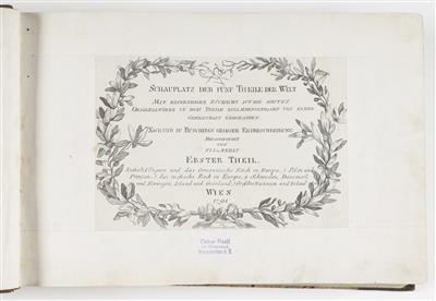 Schauplatz der fünf Theile der Welt, Franz Johann Joseph von Reilly, Wien, 1791 - Spring Auction