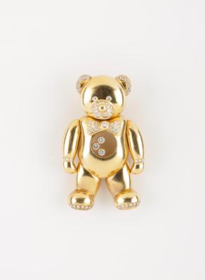 Chopard Anhänger, Teddybär Happy Diamonds, zus. ca. 1,55 ct - Frühlingsauktion