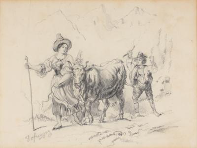 Franz von Defregger - Spring auction