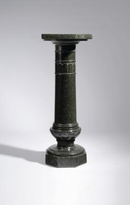 Serpentin Büsten- oder Blumensäule, um 1900 - Herbstauktion