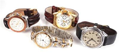 4 Armbanduhren a) SECTOR - ADV 1000 - Arte, antiquariato e gioielli
