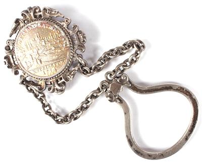 Gürtelclip mit Schlüsselring - Antiques, art and jewellery
