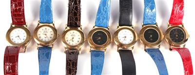 Konvolut Armbanduhren - C. C. Diamonds - Kunst, Antiquitäten und Schmuck