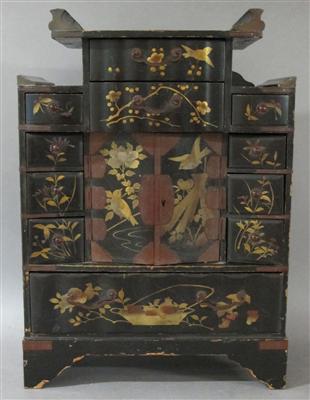 Kleines chinesisches Kabinettschränkchen - Arte, antiquariato e gioielli