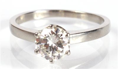 Solitärring ca. 1,10 ct, - Um?ní, starožitnosti, šperky