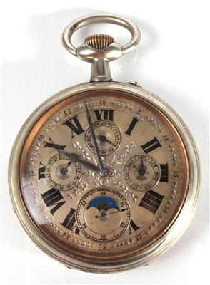 Taschenuhr mit Kalendarium - Arte, antiquariato e gioielli
