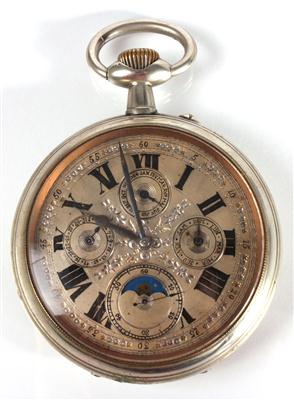 Taschenuhr mit Kalendarium - Antiques, art and jewellery