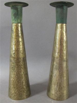 Paar Kerzenhalter, 1. Drittel 20. Jhdt. - Kunst, Antiquitäten und Schmuck
