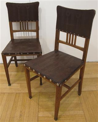 2 Jugendstil-Sessel um 1910 - Kunst, Antiquitäten und Schmuck