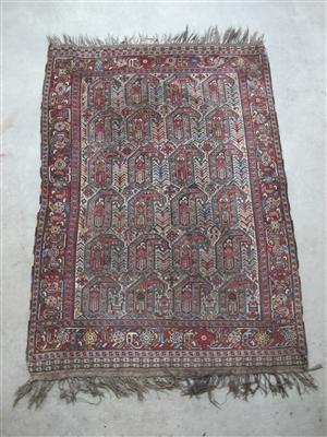 Khamseh ca. 190 x 136 cm Iran um 1900 - Kunst, Antiquitäten und Schmuck