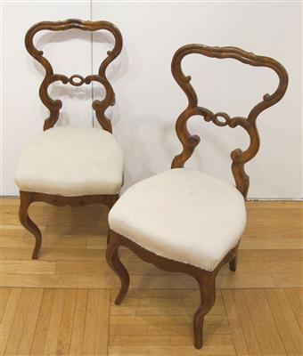 Paar Biedermeier-Sessel um 1835/40 - Arte, antiquariato e gioielli