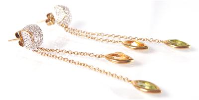 2 Diamantohrstecker zus. 0,12 ct - Arte, antiquariato e gioielli