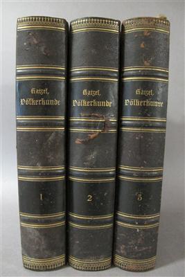 3 Bände: Völkerkunde - Um?ní, starožitnosti, šperky