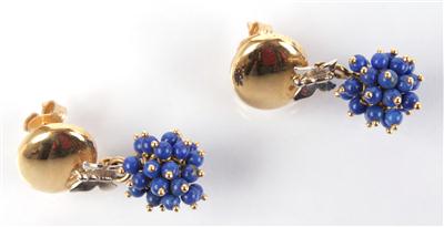 2 Ohrsteckgehänge - Antiques, art and jewellery