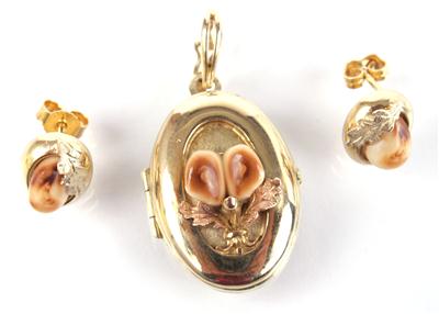 Damen-Trachtenschmuckgarnitur - Arte, antiquariato e gioielli