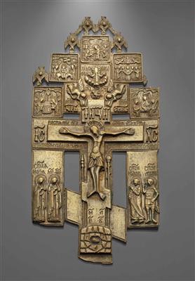 Russisches Kreuz, Anfang 19. Jhdt. - Kunst, Antiquitäten und Schmuck