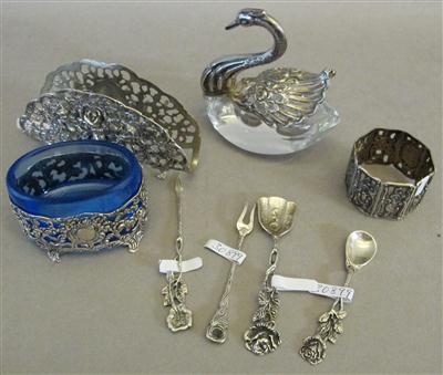 1 Serviettenhalter, - Antiques, art and jewellery