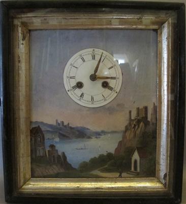 Rahmenuhr, 19. Jhdt. - Antiques, art and jewellery