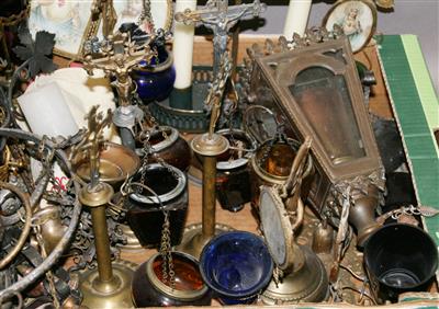 Sammlung von 20 Ewig-Lichterhalter, 19./20. Jhdt. - Antiques, art and jewellery