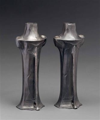 2 (Paar) Jugendstil-Vasen - Arte, antiquariato e gioielli