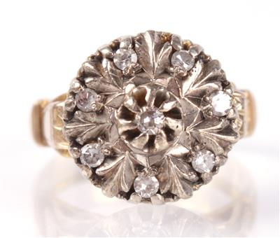 Diamantdamenring - Antiques, art and jewellery