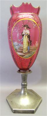 Vase, 3. Drittel 19. Jhdt./ um 1900 - Antiques, art and jewellery