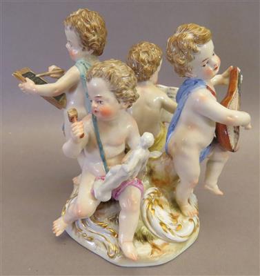 Allegorie der Künste, Meissen um 1900 - Antiques, art and jewellery