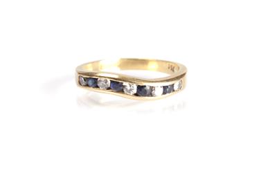 Brillantdamenring zus. ca. 0,15 ct - Antiques, art and jewellery