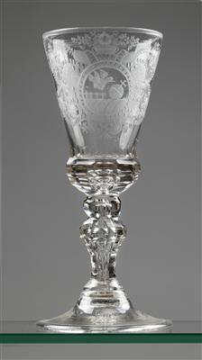 Pokal mit Reichsapfel und Friedenstaube, - Antiques, art and jewellery
