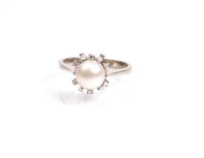 Diamantdamenring - Antiques, art and jewellery