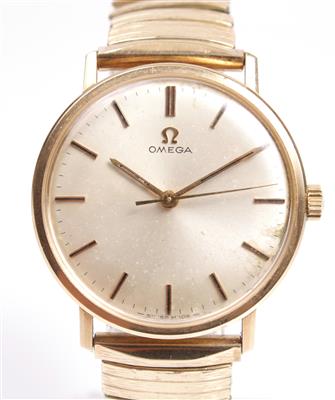 Omega Herrenarmbanduhr - Antiques, art and jewellery