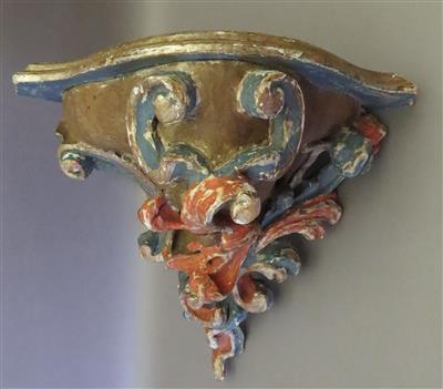Wand-Eckkonsole im Rokokostil - Arte, antiquariato e gioielli