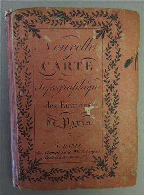 "Nouvelle Carte Topographique des Environs de Paris" - Antiques, art and jewellery