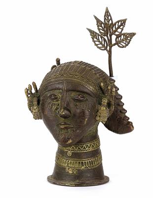 Afrikanischer Kopf 2. Hälfte 20. Jahrhundert - Umění, starožitnosti, šperky