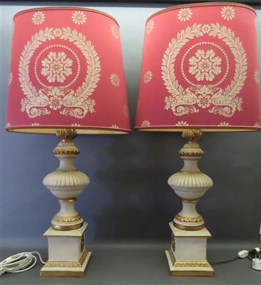 Paar Tischlampen, Italien, 2. Hälfte 20. Jhdt. - Kunst, Antiquitäten und Schmuck