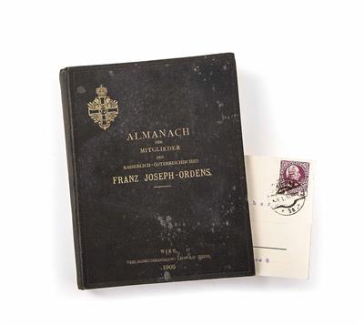 Almanach der Mitglieder des kaiserlich-österreichischen Franz Joseph-Ordens - Antiques, art and jewellery