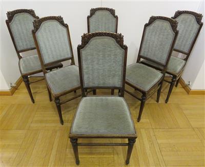 6 Sessel, 1. Drittel 20. Jhdt. - Antiques, art and jewellery