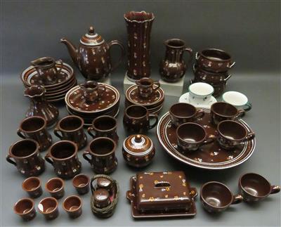 Gmundner Keramik Service, 2. Hälfte 20. Jhdt. - Arte, antiquariato e gioielli