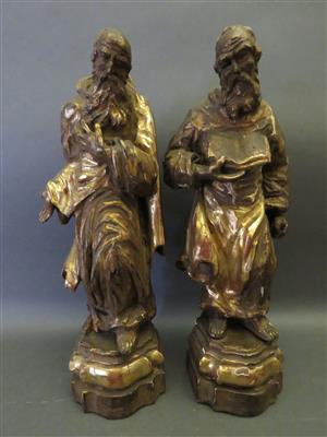 2 Apostelfiguren im Barockstil, 20. Jhdt. - Umění, starožitnosti, šperky