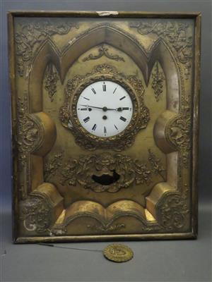 Biedermeier Rahmenuhr, 2. Drittel 19. Jhdt. - Antiques, art and jewellery